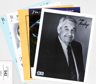 Actors/Authors SIGNED Photos / Event Flyers COA