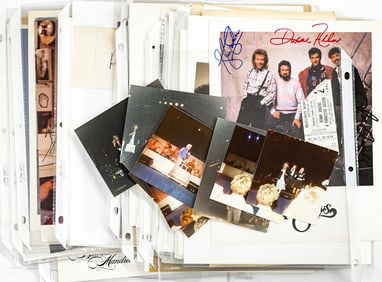 Celebrity (100) Autographed Photos and More