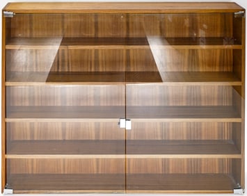 Solid Walnut Display Cabinet
