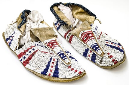 [Plenty Horses Trial] Beaded Moccasins Gifted