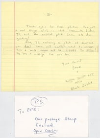 David Berkowitz (Son of Same) ALS COA