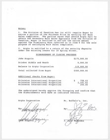 J. Lyle Menendez SIGNED Legal Document COA