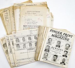 Portland, Oregon 1939-40 Fingerprint Archive
