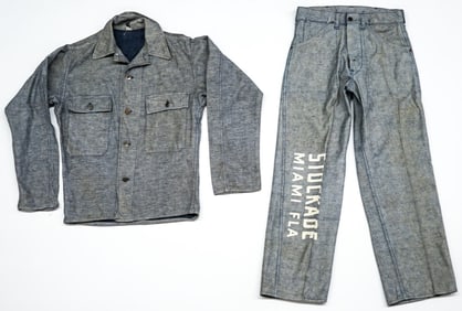 Stockade Miami Florida (2PC) Prison Denims