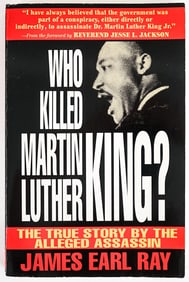 James Earl Ray SIGNED Who Killed MLK and More