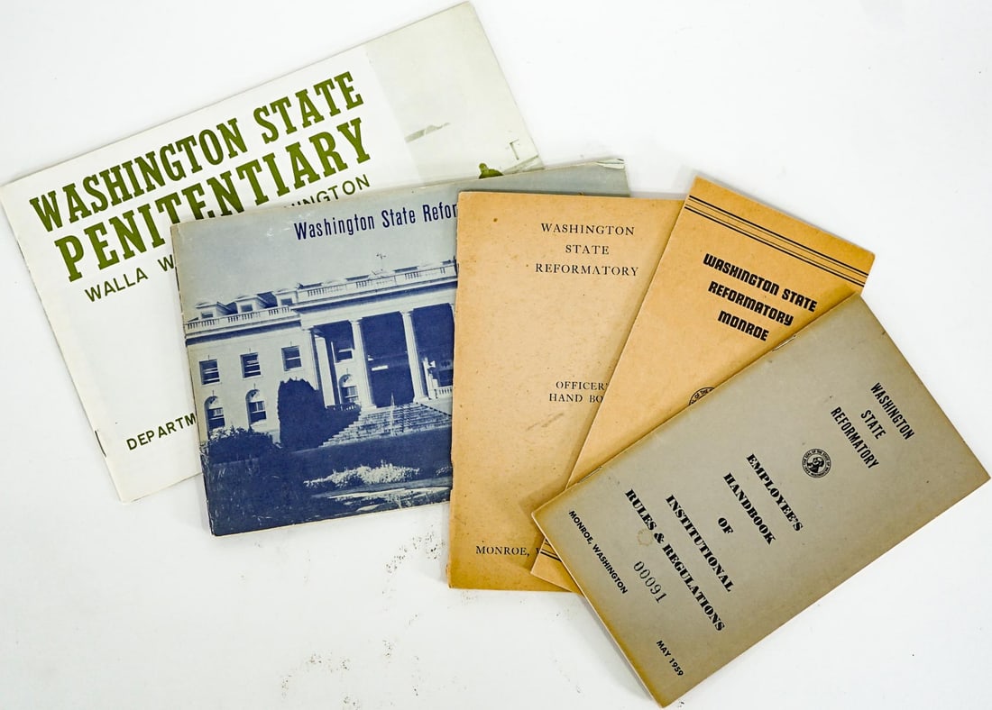 Washington State (5) Prison Manuals -Publications (1 of 11)