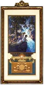 1931 Maxfield Parrish 'Waterfall' EM Calendar Lg