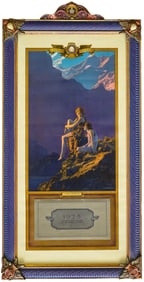 1928 Maxfield Parrish 'Contentment' EM Calendar Lg