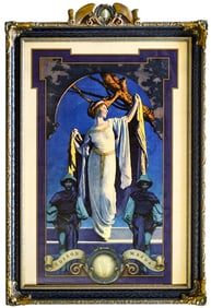 Parrish 'Spirit of Night' EM 1919 Lg Calendar Top