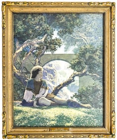 Maxfield Parrish 'The Prince' Print Framed