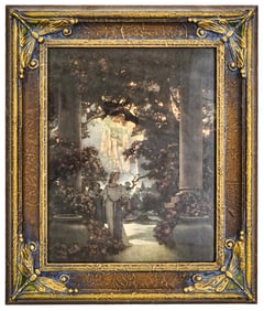 Parrish 'Land of Make Believe' Print Framed