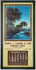 1958 Maxfield Parrish Large Calendar [New Moon]