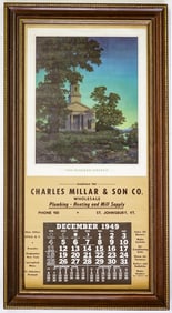 1949 Maxfield Parrish Large Calendar