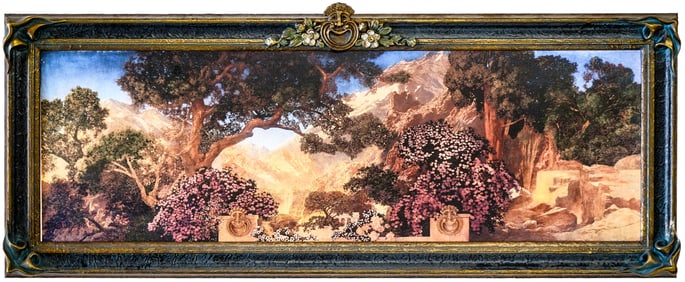 Maxfield Parrish Print on Canvas Board (Modern)