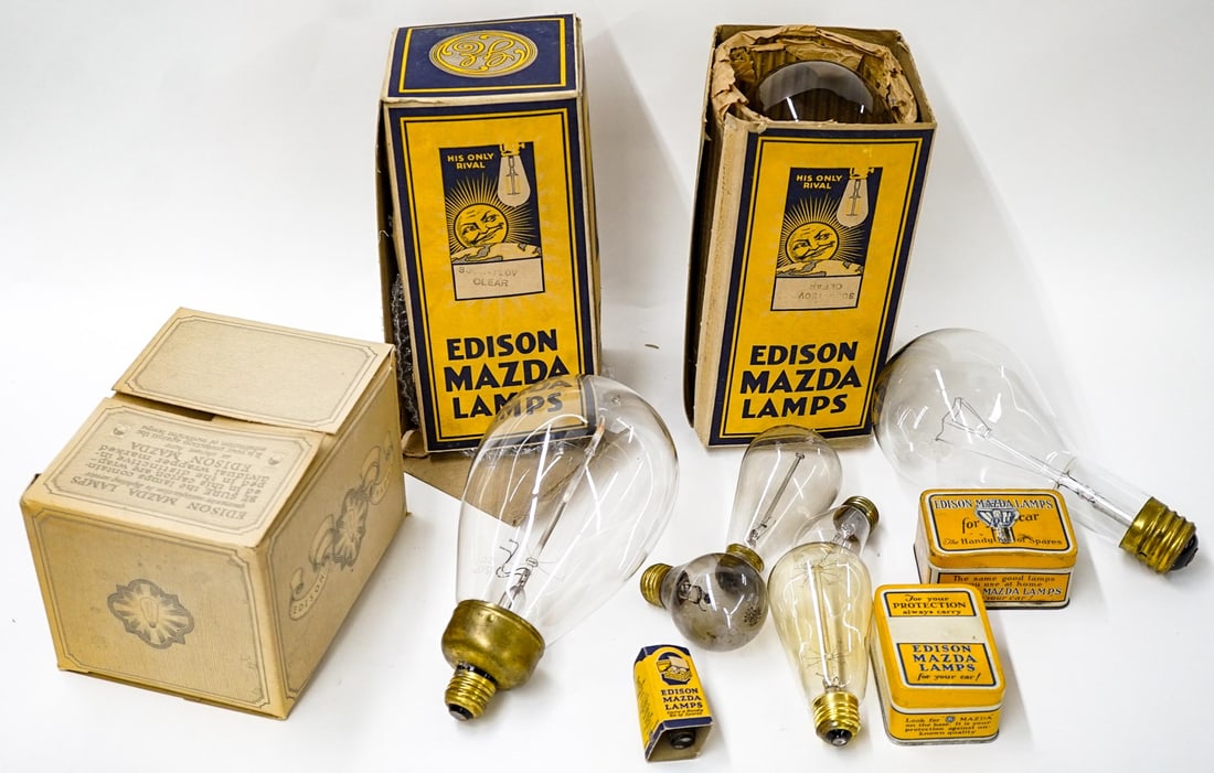 Edison Mazda Light Bulbs (1 of 5)