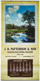 1943 Maxfield Parrish Lg Calendar [A Perfect Day]