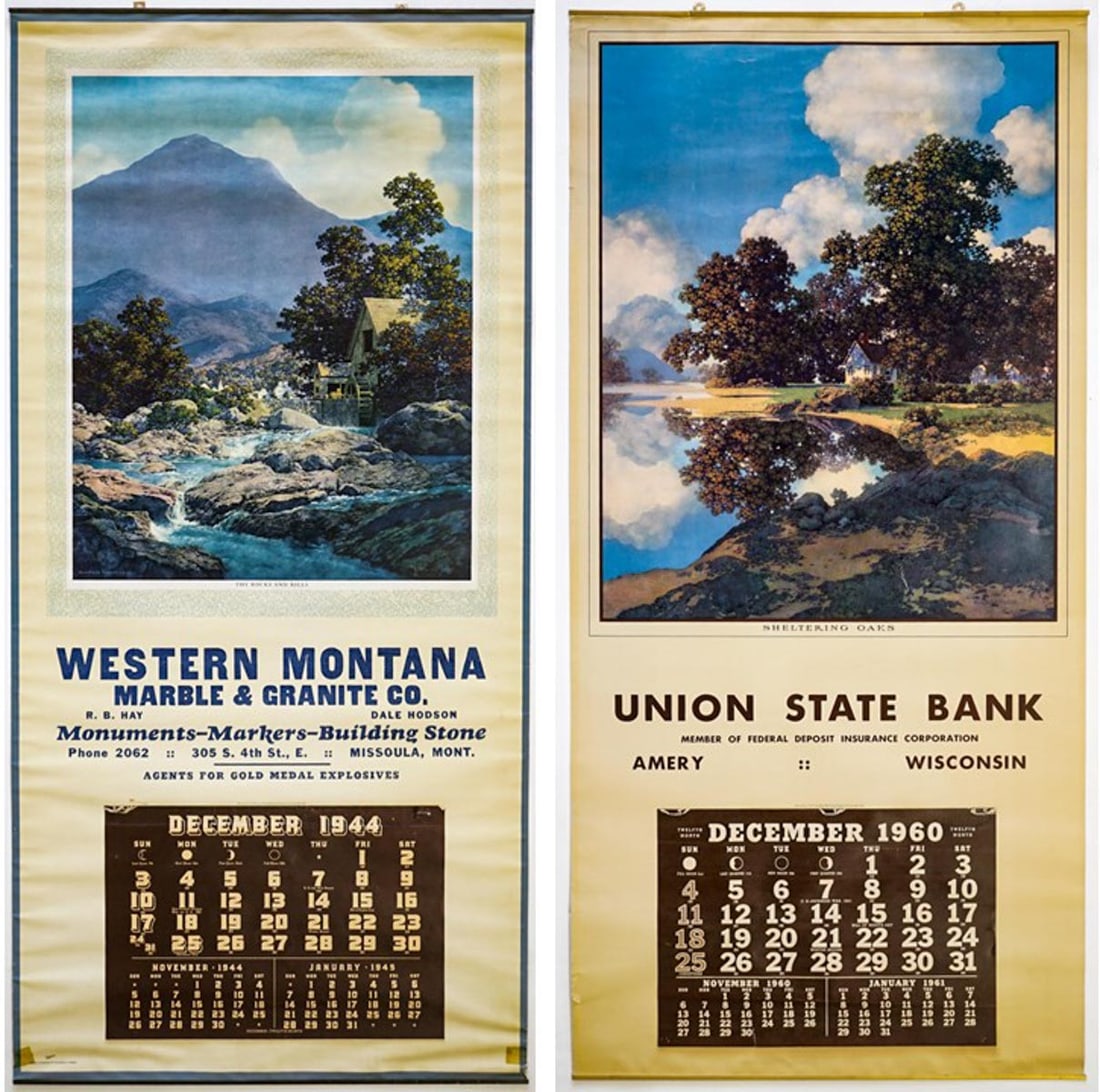 Maxfield Parrish Advertising Calendars (2) (1 of 12)