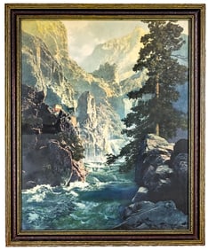Parrish 'Spirit of Transportation' 1923 Print