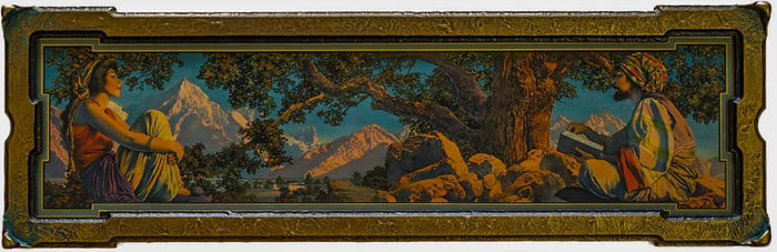 Maxfield Parrish 'Rubaiyat' 1917 LG Print