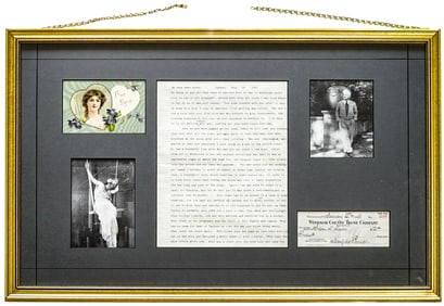 Maxfield Parrish / Sue Lewin Collage (10) Framed