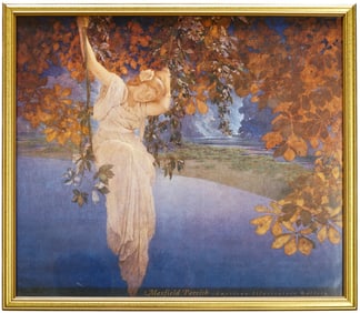 Maxfield Parrish Reveries Reprint Framed