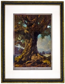 Maxfield Parrish 'An Ancient Tree' Foil Print