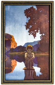 Parrish 'Evening' Print Framed