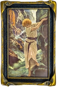 Maxfield Parrish 'The Canyon' Print Framed
