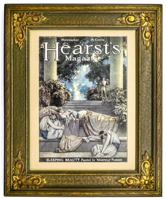 Maxfield Parrish 'Sleeping Beauty' Hearst's 1912