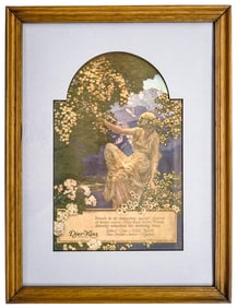 Maxfield Parrish 'Reveries' Djer-Kiss LHJ Ad