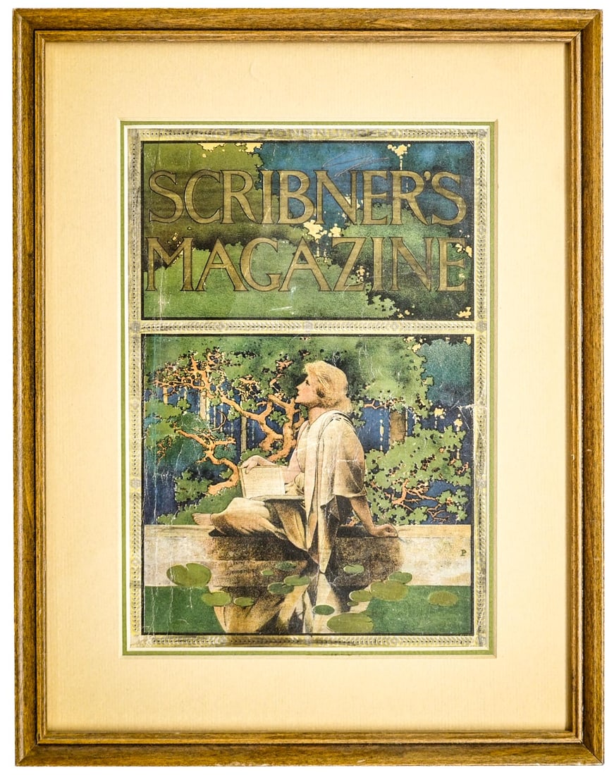 Maxfield Parrish - Scribner's Aug 1899 Cover (1 of 3)