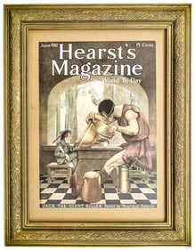 Hearst's Magazine June 1912 Cover Framed Parrish