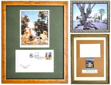 Maxfield Parrish (3) Prints Framed