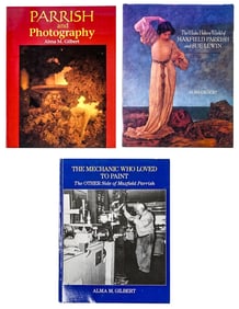 Anna Gilbert SIGNED Maxfield Parrish (3) SC Books