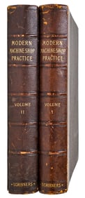 Parrish SIGNED 1888 Machine Shop 2V Set
