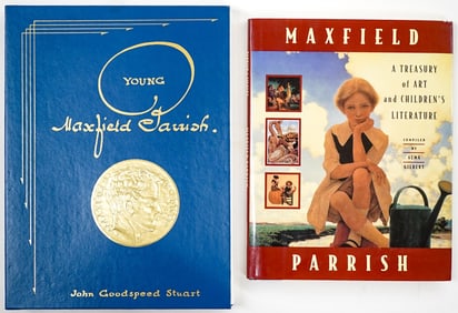Author SIGNED Maxfield Parrish Books