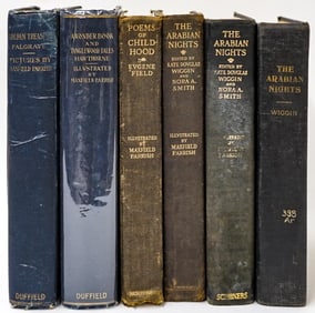 Maxfield Parrish (6) Illustrated Books