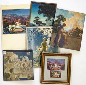 Maxfield Parrish (6) Prints [Broadmoor Menu]