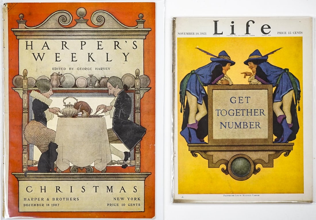 Magazine (2) Cover Art [Maxfield Parrish] (1 of 3)