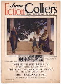 Maxfield Parrish Collier's 1909 [Old King Cole]