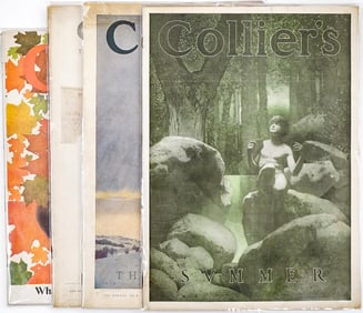 Maxfield Parrish Cover Art (4) Collier's Magazine
