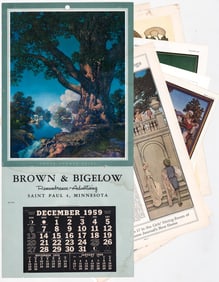 Maxfield Parrish (9) Prints [Magazines, Calendar}