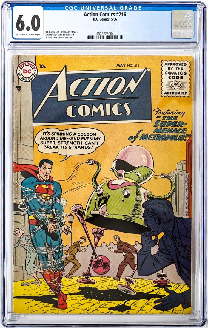 Action Comics #216 [DC, 1956] CGC 6.0 (1 of 2)