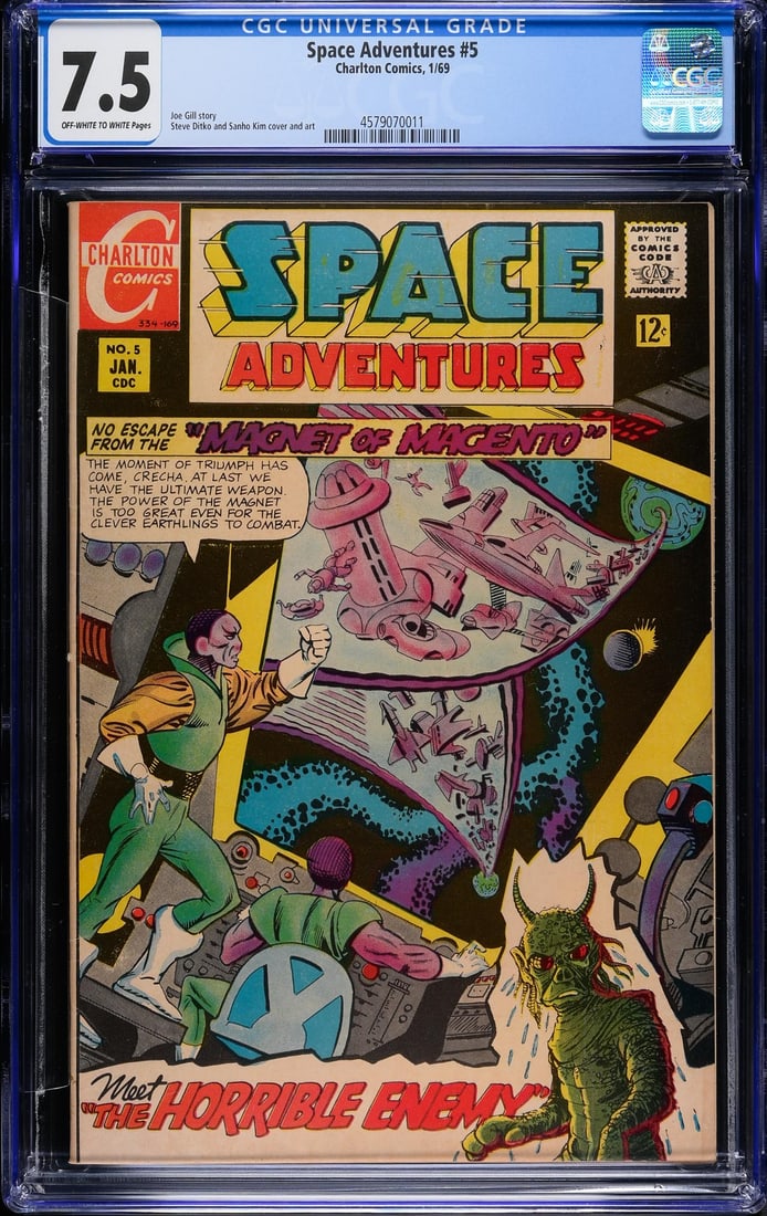 Space Adventures 5 1/69 Charlton Comics 7.5 (1 of 2)