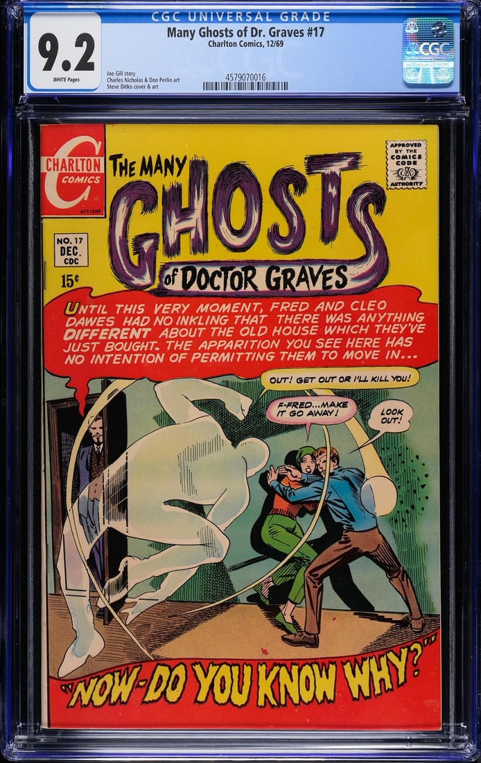 Many Ghosts of Dr. Graves 17 12/69 Charlton Comic (1 of 2)