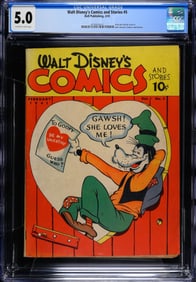 Walt Disney's Comics and Stories 5 2/41 Dell