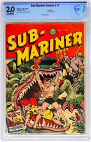 [Timely, 1943] Sub-Mariner #11 CBCS 2.0