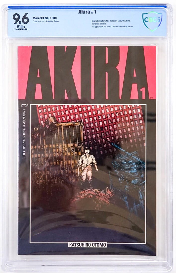 [Marvel/Epic, 1988] Akira #1 CBCS 9.6 (1 of 2)