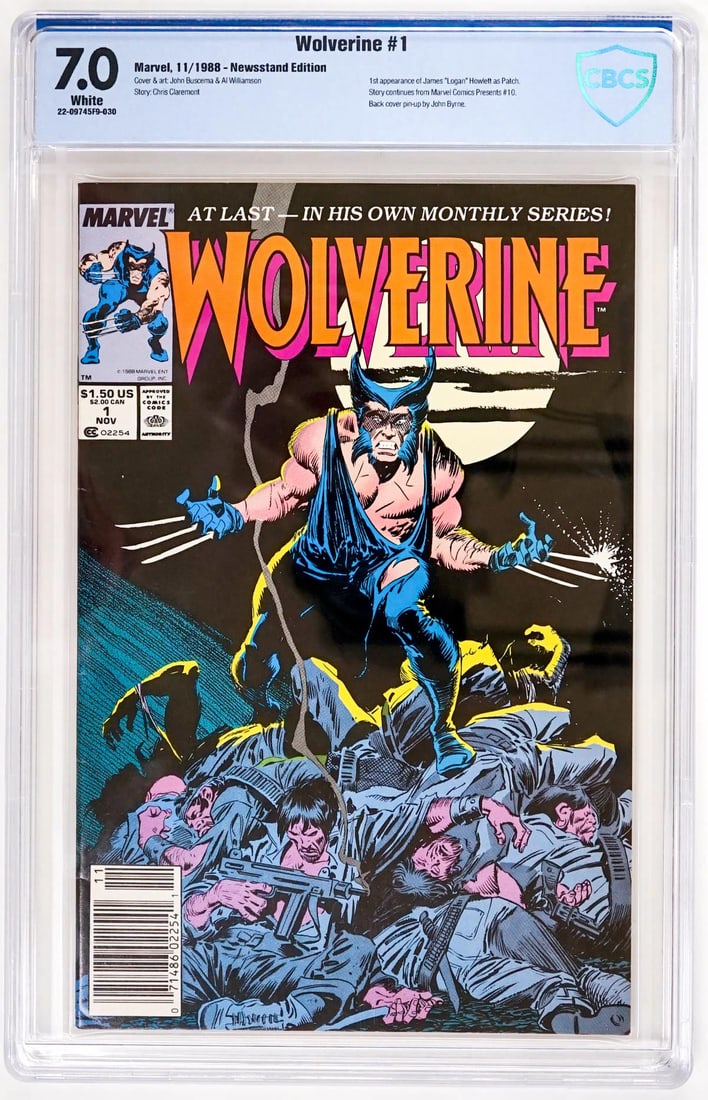 [Marvel, 1988] Wolverine #1 CBCS 7.0 (1 of 2)