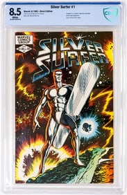 [Marvel, 1982] Silver Surfer #v2 #1 CBCS 8.5